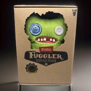 Zuru Fuggler Limited Edition Green Funny Ugly Monster Plush Toy 9 Inch